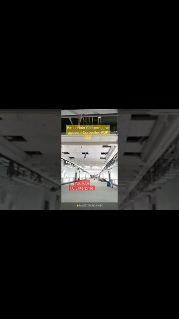 false ceiling video | bin Ladain Company job gypsum carpenter pop