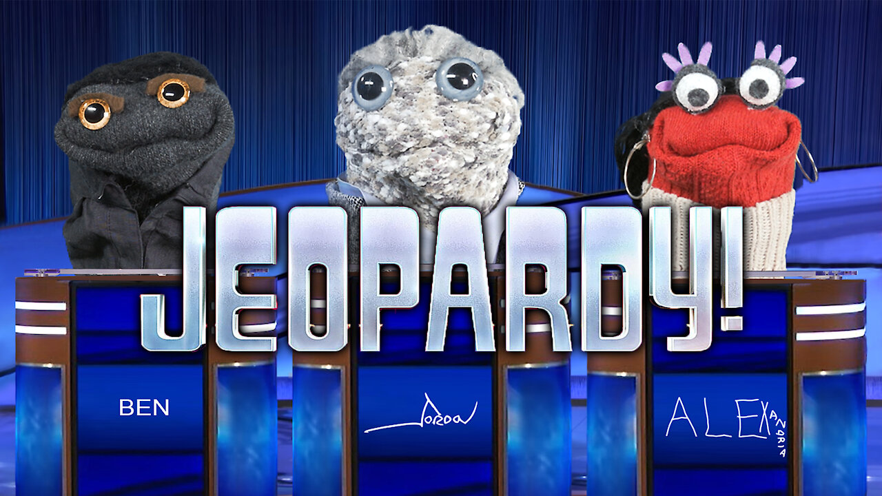 JEOPARDY with Ben Shapiro, Jordan Peterson, and AOC