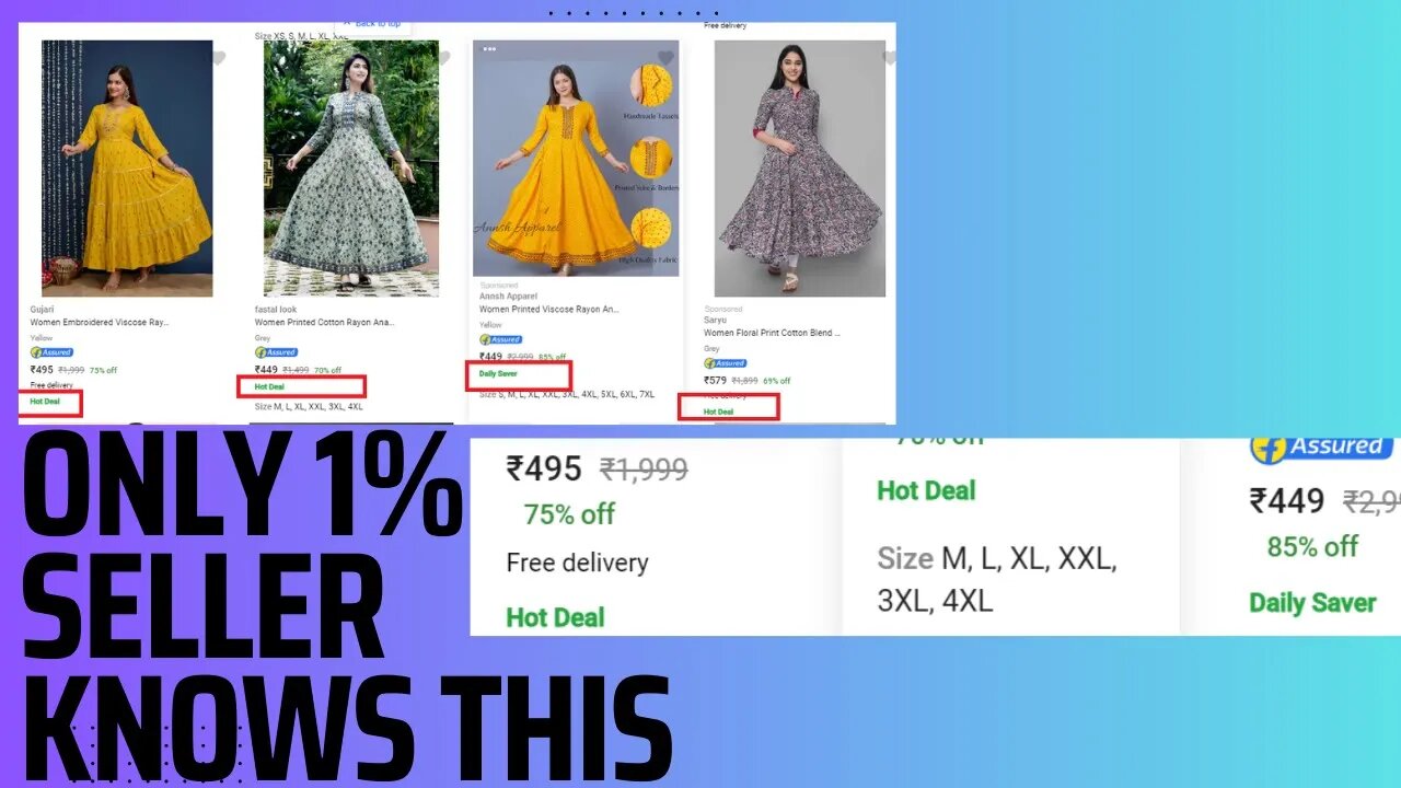 How to Put Daily Saver Hot Deal Lowest Price in year Tag on Flipkart Listings to Get 3X Sales | DSG