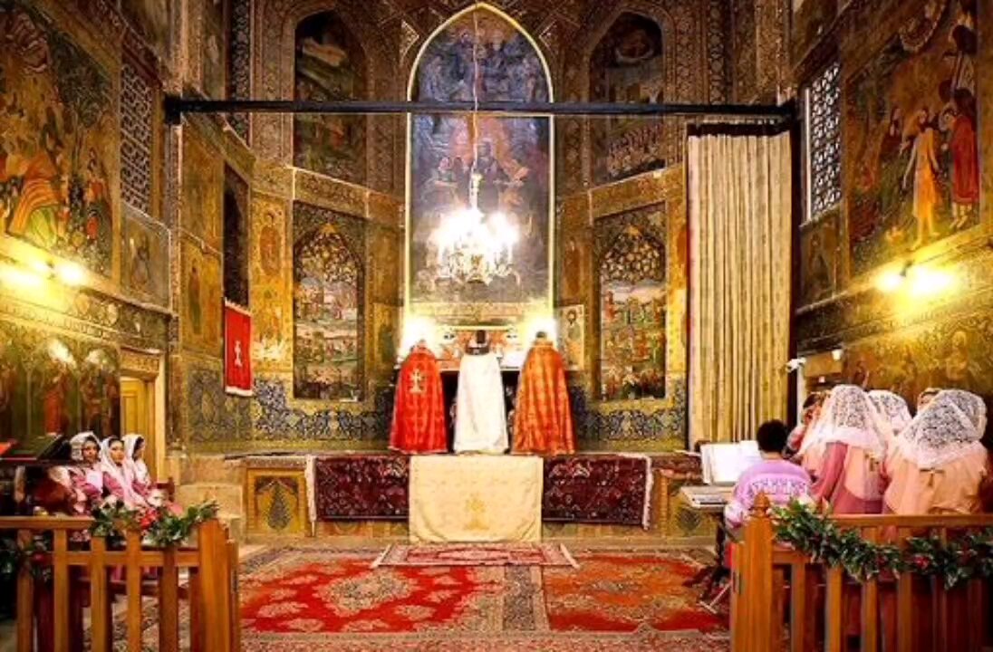 Let us see once again the beauty of Bethlehem (Bedham) Church, Isfahan.