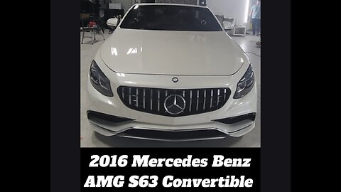 2016 Mercedes Benz AMG S63 Convertible | Walkaround