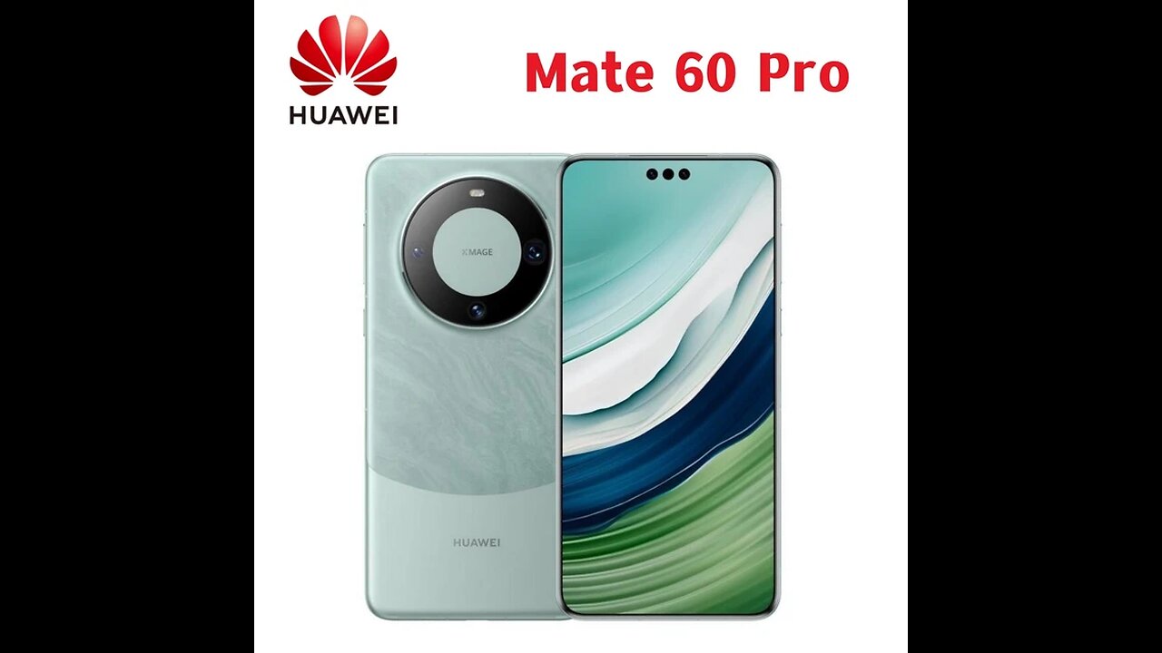 HUAWEI Mate 60 Pro Smartphone 6.82 inch HarmonyOS 4.0 Kirin 9000S 50MP Camera 48MP