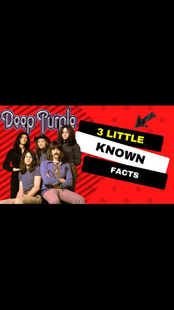 3 Little Known Facts Deep Purple