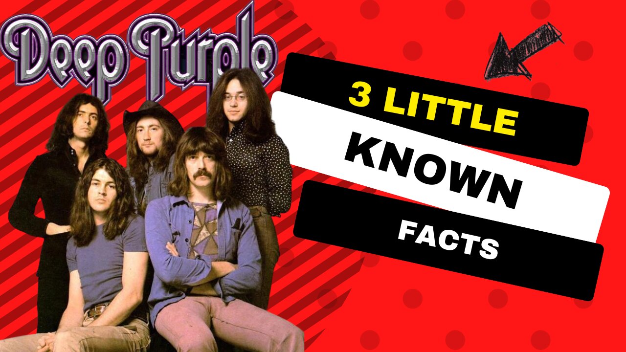 3 Little Known Facts Deep Purple