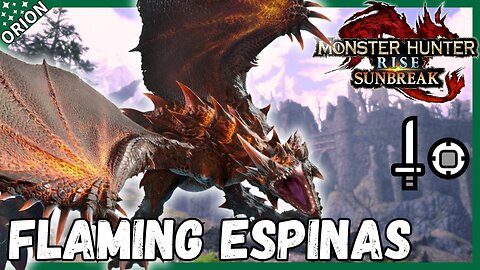Surviving my FIRST Flaming Espinas Encounter【Monster Hunter Rise Sunbreak】