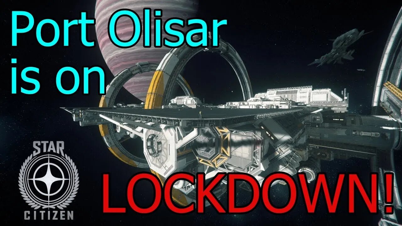 One last Port Olisar lockdown #starcitizen #gameplay #spacesim #scifi #pcgaming