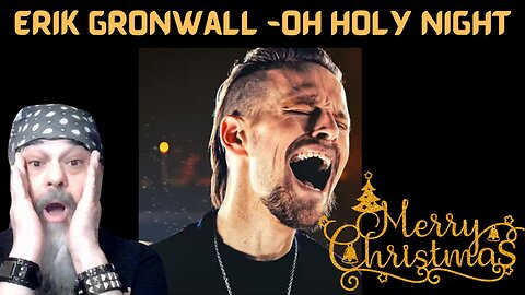 JUST WOW! - THIS REALLY GOT ME! - Metal Dude - (REACTION) - Erik Grönwall - "Oh Holy Night"