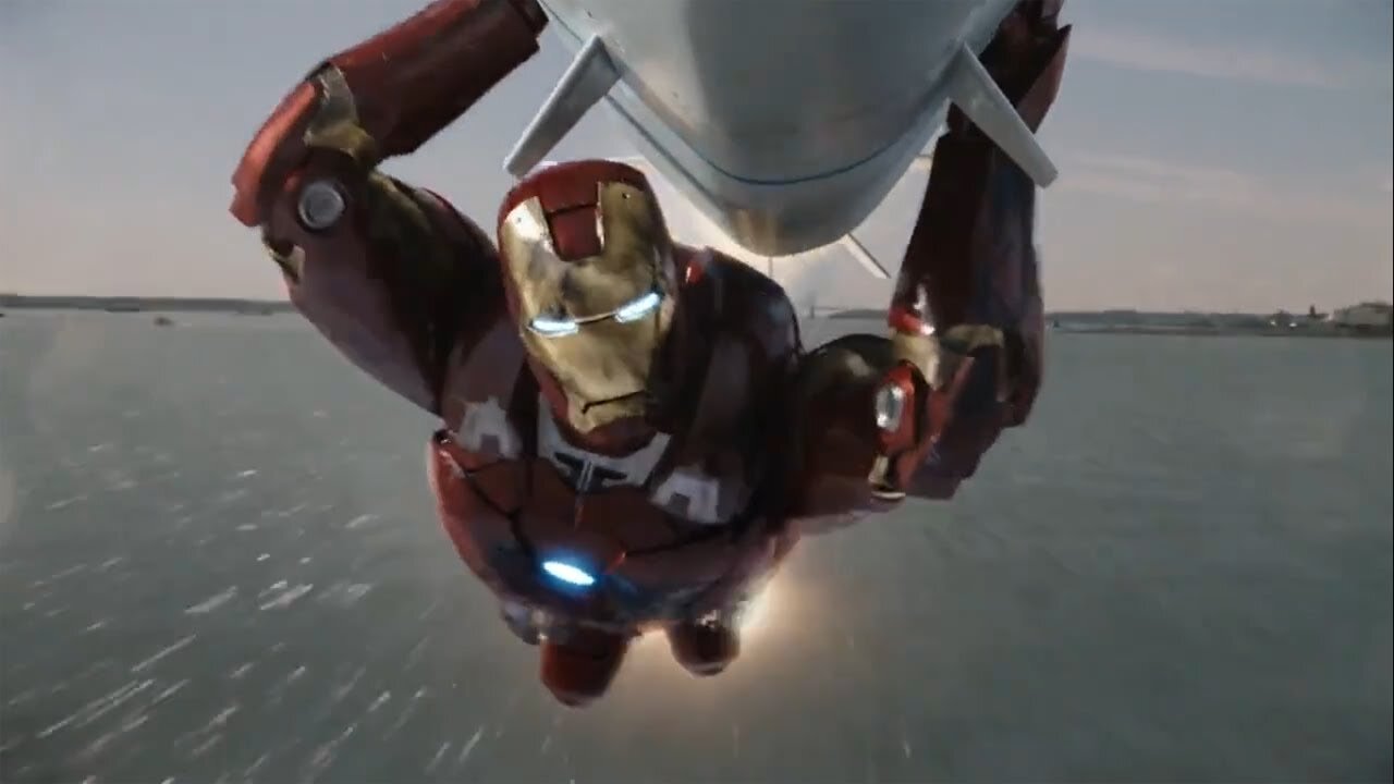 Iron Man Saves New York City Scene- The Avengers