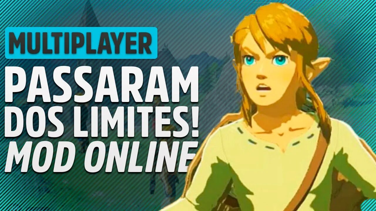 FIZERAM O MULTIPLAYER PARA O ZELDA BREATH OF THE WILD!