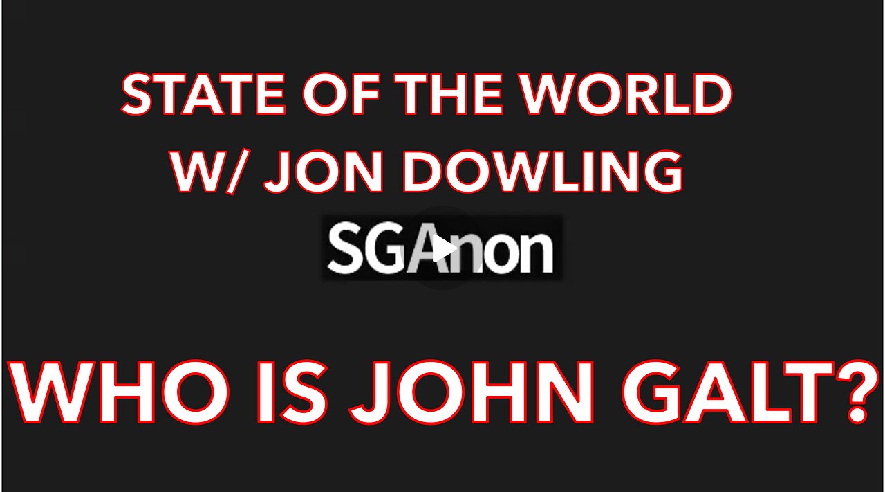 SG Sits Down w/ Jon Dowling @ "The Real World" Show to Talk All Thing Geopolitics. JGANON, CLIF HIGH