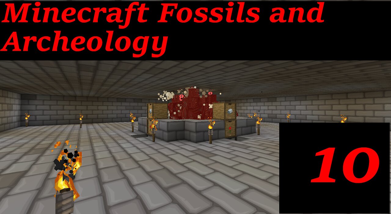 Minecraft fossil and archeology ep.10/Iron Rush