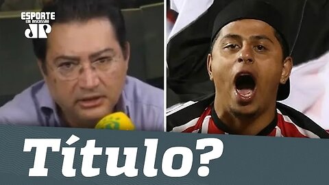 Título? Narrador vê "EMPOLGOU" na torcida do SÃO PAULO!