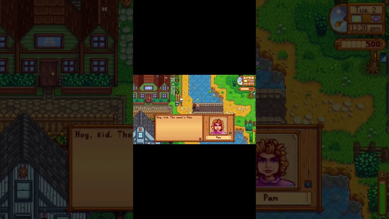Roasting Pam From Stardew Valley Funny Gaming Highlights #stardewvalley #stardewvalleypam #gaming