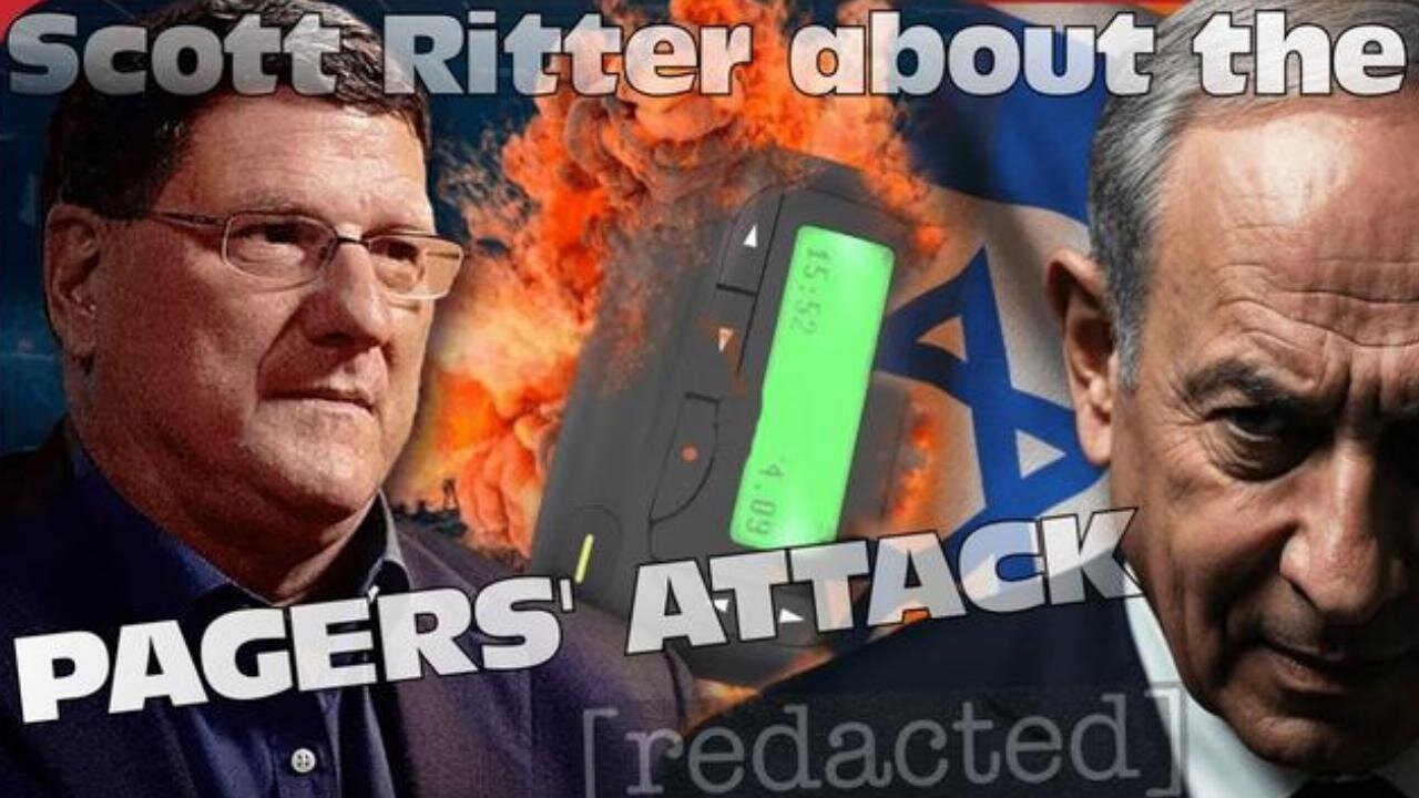 SCOTT RITTER! | "This is Hezbollah's 9/11 - It's DEVASTATING" - Israel Launched a Sophisticated EXPLODING PAGER Strike ~ Redacted w/ Clayton Morris