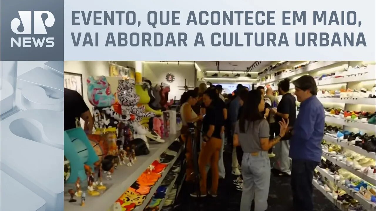 Exposição reúne mais de sete mil pares de tênis em São Paulo