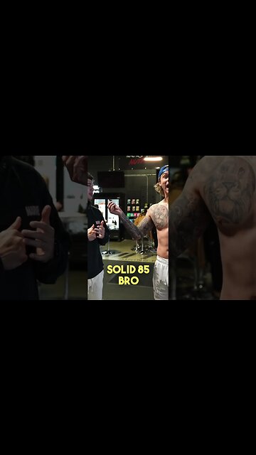 Asking gym members to rate my physique #shorts #interview