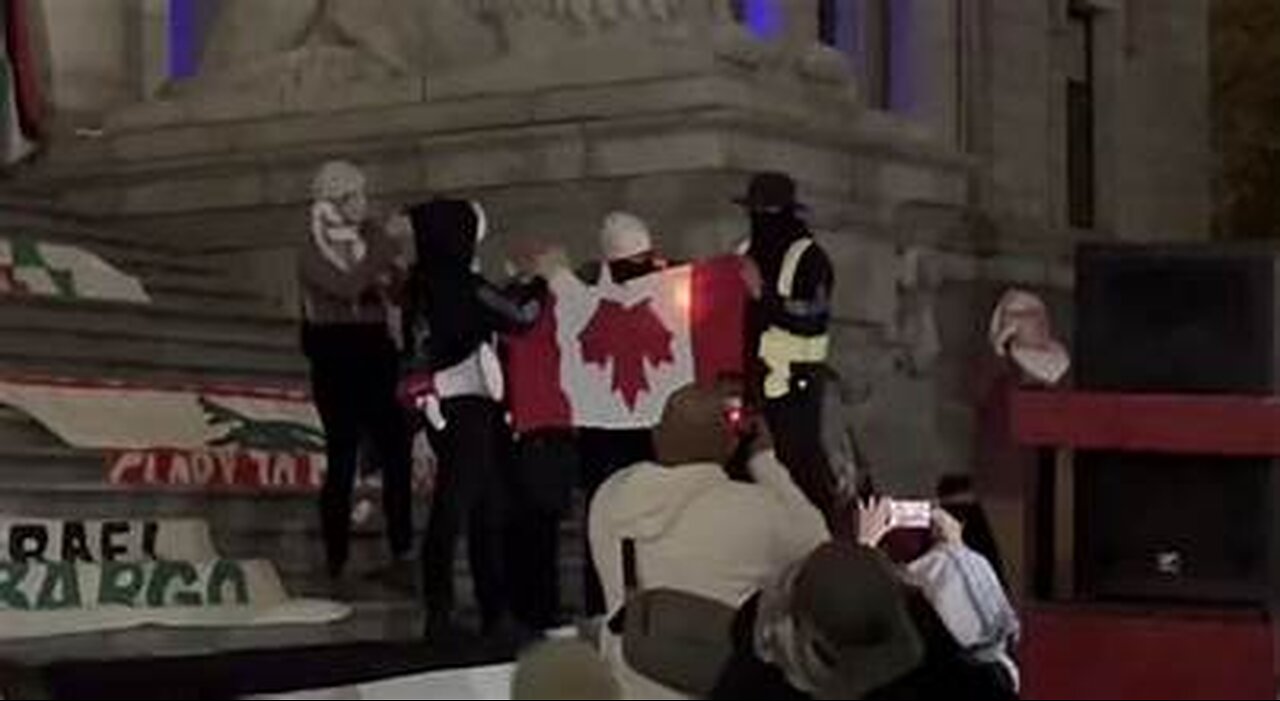 Death to Canada chants at BC Rally
