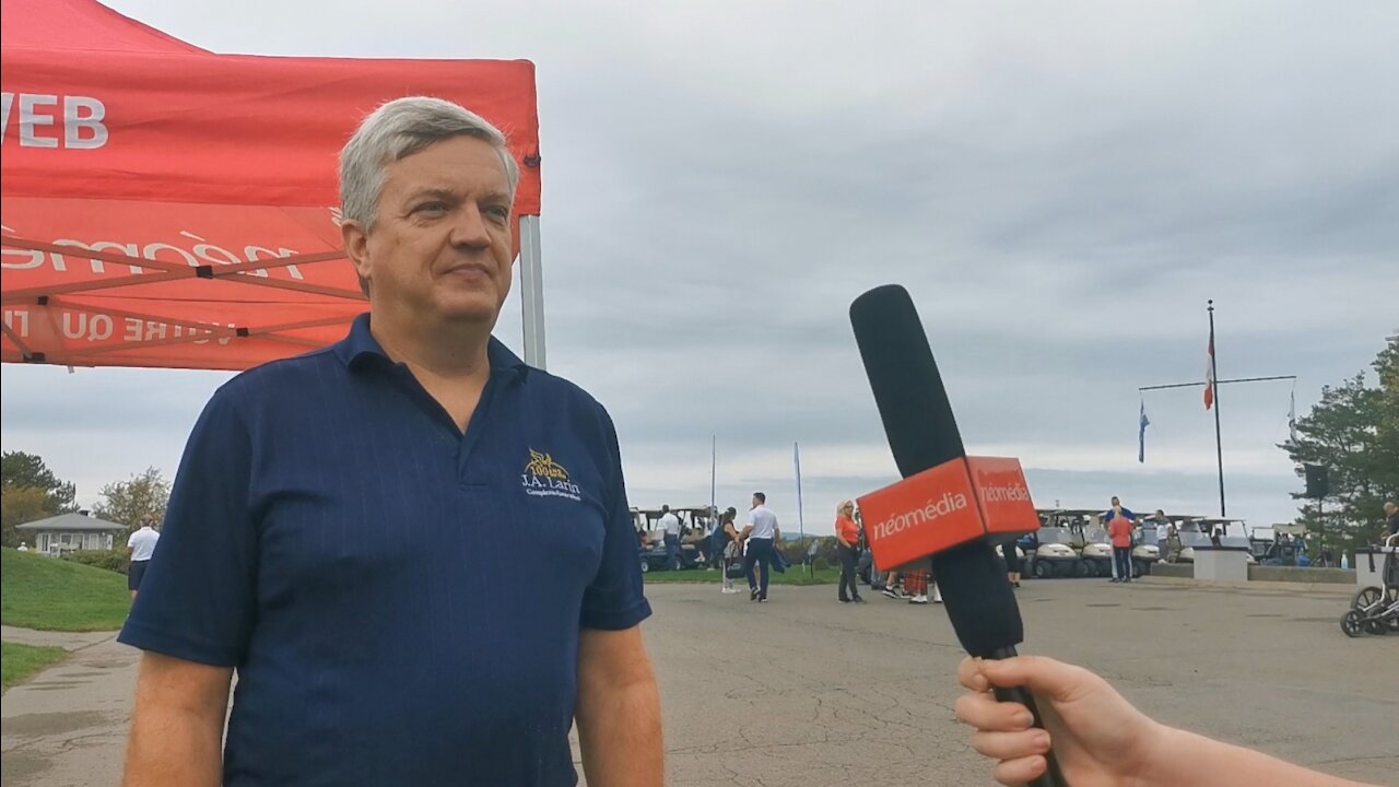 Entrevue André Larin golf