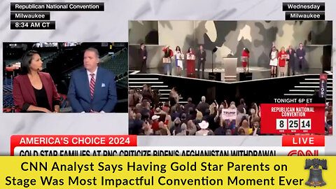 CNN Analyst Says Having Gold Star Parents on Stage Was Most Impactful Convention Moment Ever