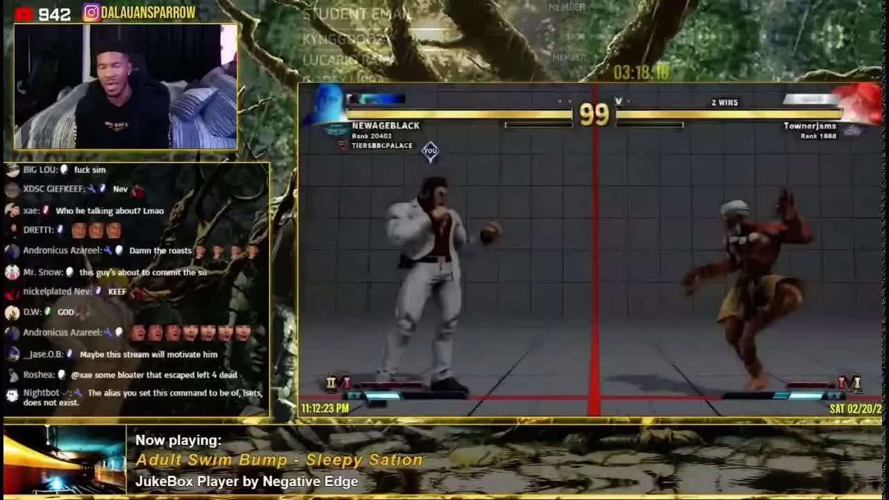 Dale E. Wilson Gets Smacked by GodLike Dhalsim [LowTierLuv Reupload]