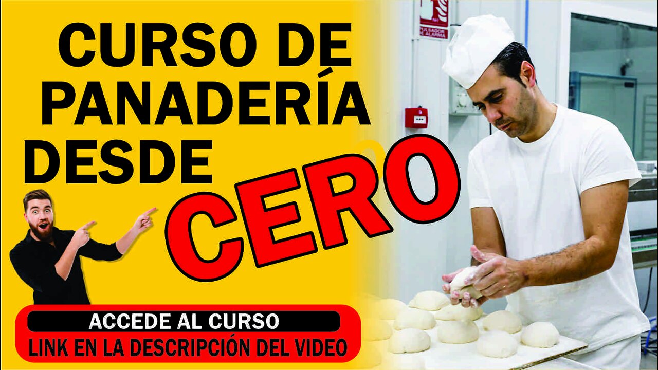 CURSO DE PANADERÍA DESDE CERO