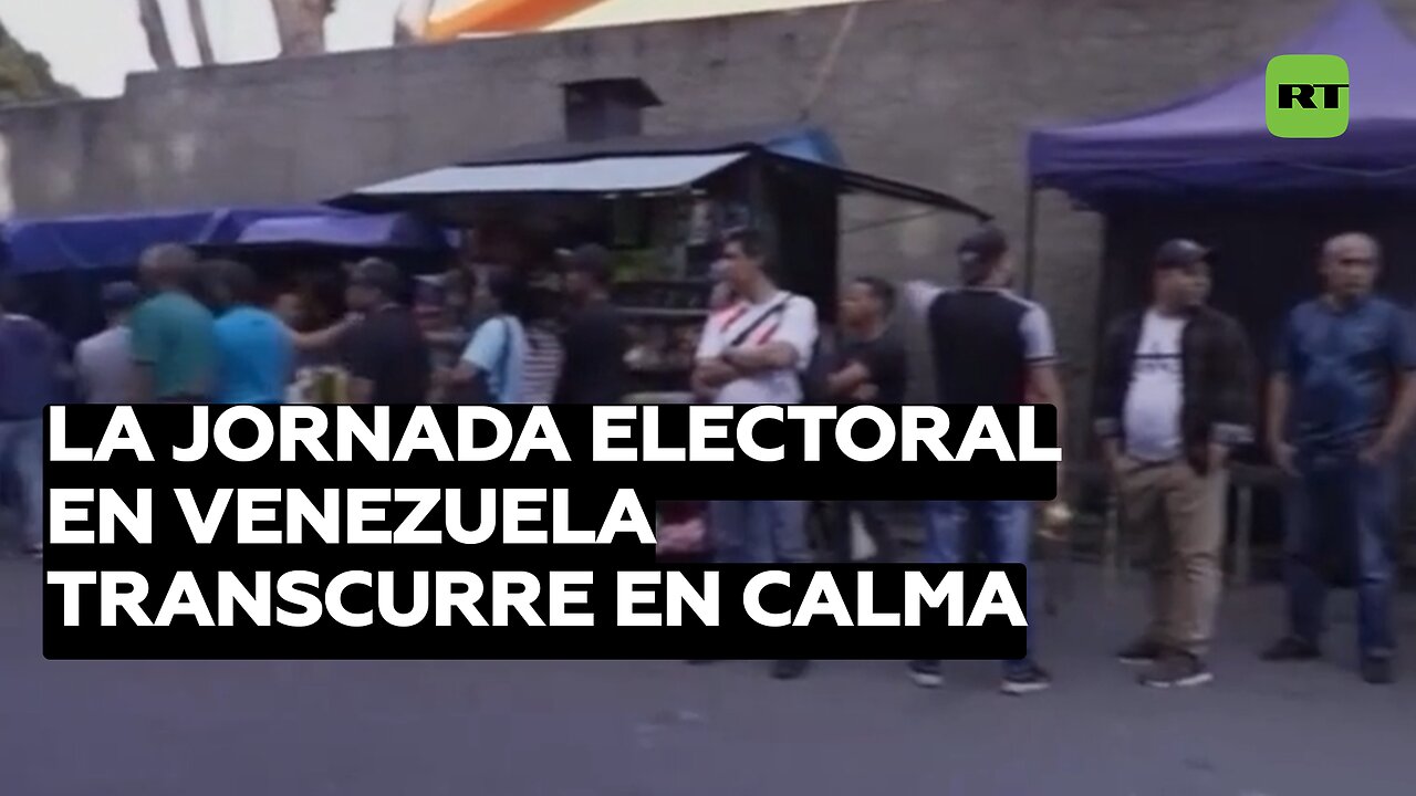 La jornada electoral en Venezuela transcurre en calma