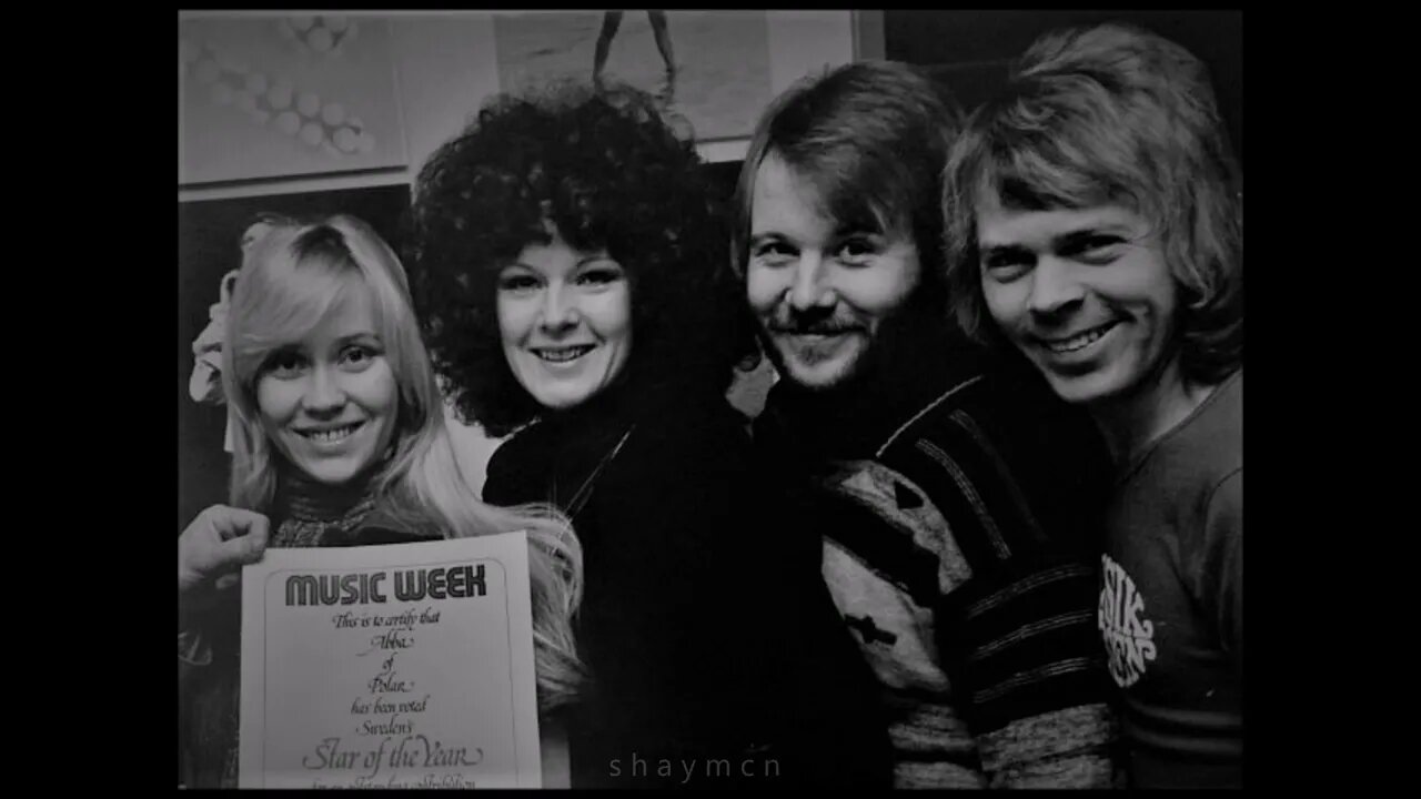 ABBA : Imagine If The World Was Young (4K Subtitles) Tänk om jorden vore ung (1970) B&B feat. A&F