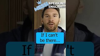 Learn English with MESSI