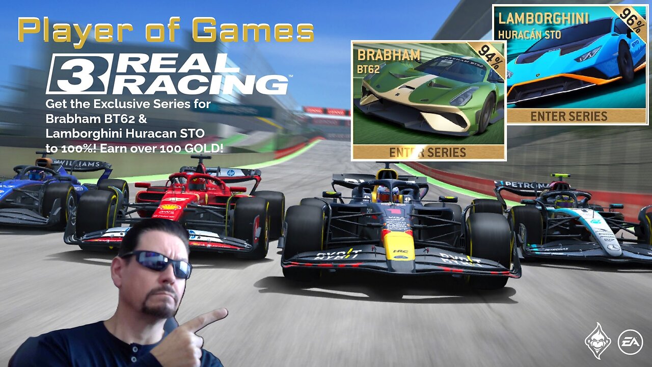 Player of Games: Real Racing 3 Update 12.6: Get the 2 Exclusive Series to 100%! Earn over 100 GOLD!