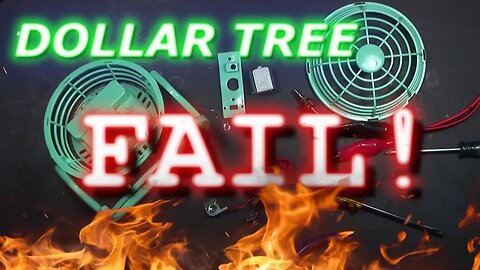 Dollar Tree Fan Teardown- Garbage? Fire Hazard?