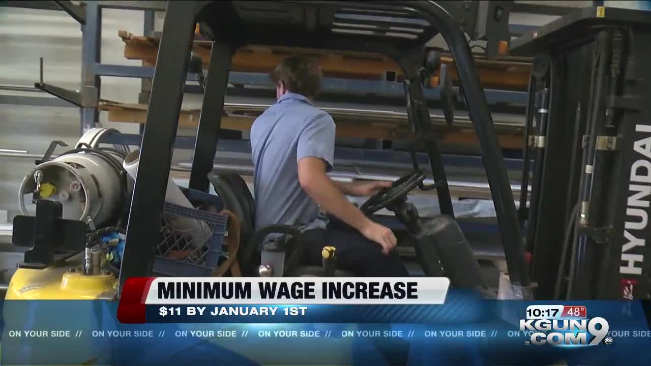 Arizona minimum wage jumps to $11 on Jan. 1