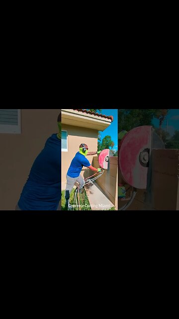 Cutting Concrete Lips