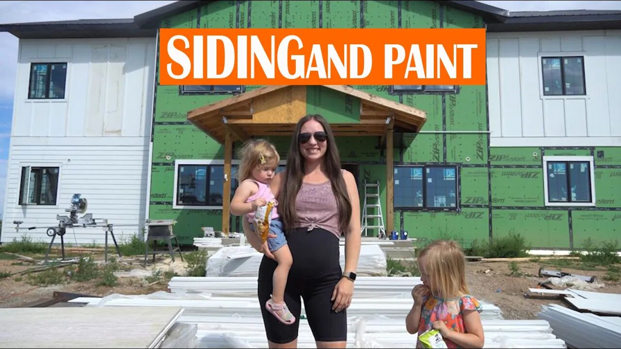 DIY HOME BUILD EP. 067 | SIDING AND PAINT