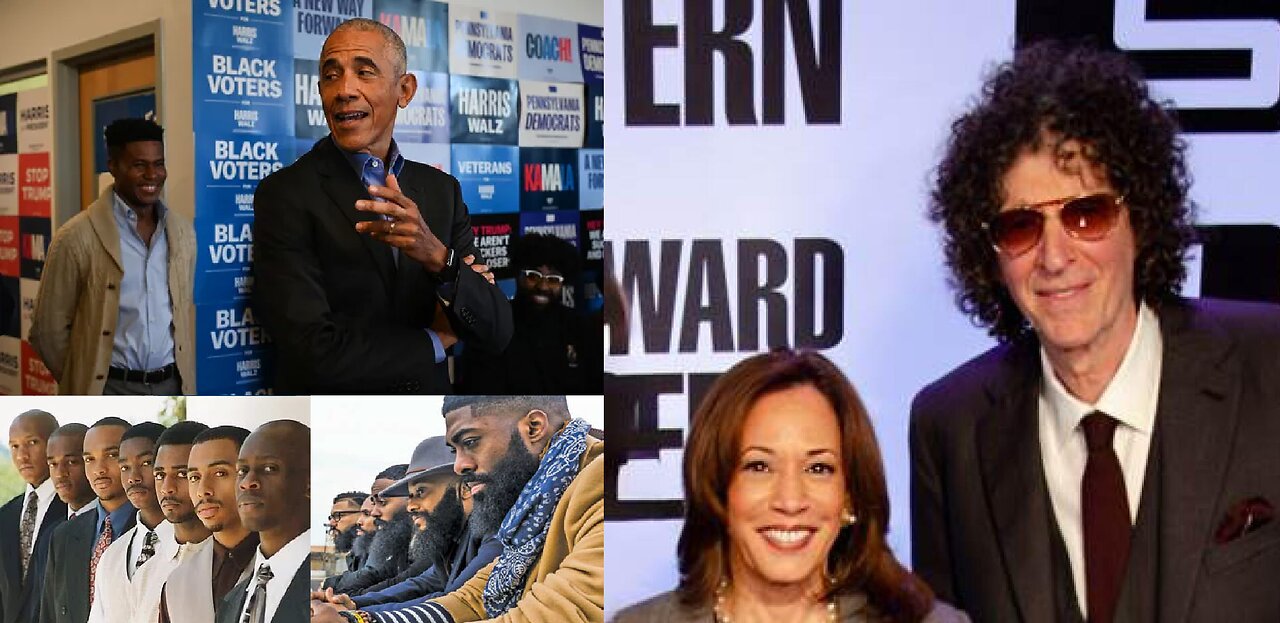 Obama Lectures Black Men About Voting KAMALA, KAMALA Fakes Being Latina + KAMALA On Howard Stern?