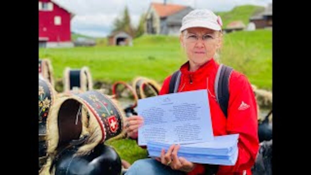 Schweizer Nationalhymne - Ursi Noser - Urnäsch - Freiheitstrychler Volksfest - Appenzell- 15.05.21