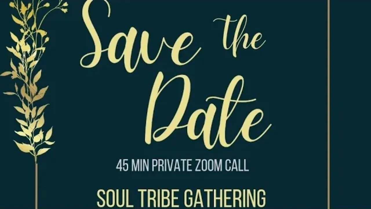 This Sunday's Soul Tribe ✨️ Gathering at 11:11 CST 45 min private zoom call 🙏🏽💫