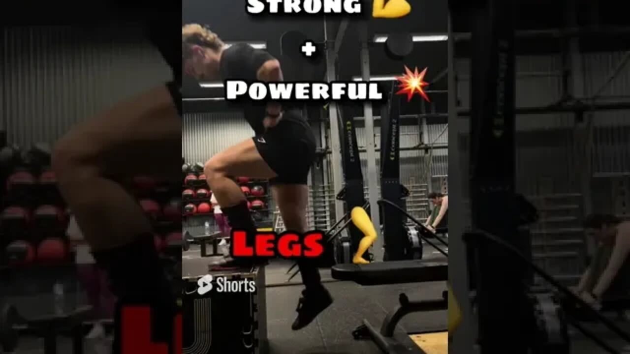 Build Leg Strength and Power - Superset #gym #shorts