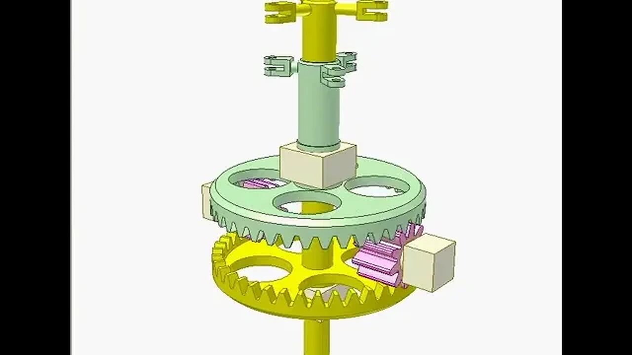 2758 Face gear 6 Drive for coaxial propellers 12