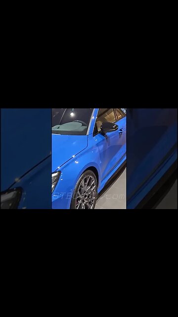 😱407 HP Audi RS3 Sportback Performance Edition 1/300 Nogaro Blue top speed 300 km/h