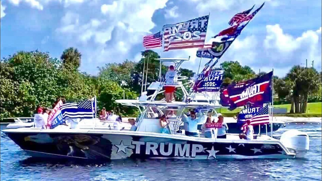 Trump Boat !!