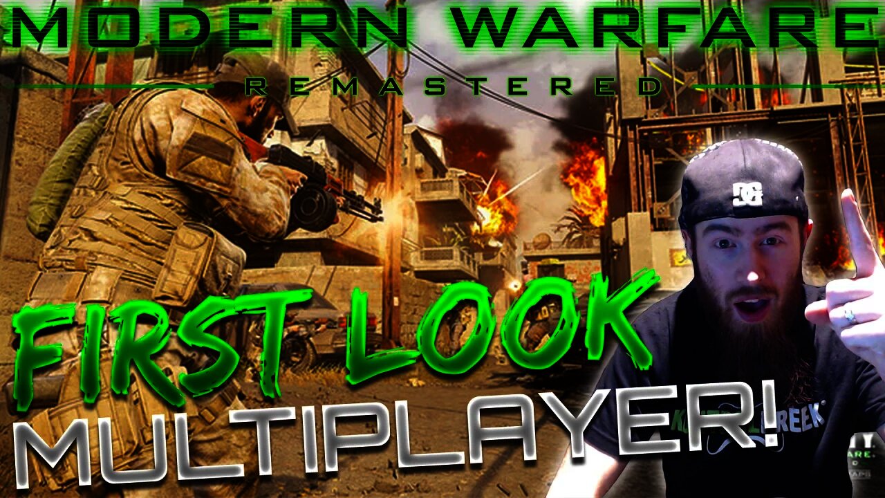 MODERN WARFARE REMASTERED IS AMAZING!!! - First Look/Game of Modern Warfare Remastered Multiplayer!!