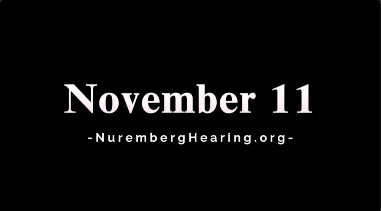 Nuremberg Hearing-Sue The WHO Explainer W/ IoJ, Dr Yeadon, Sasha Latypova, Dr. Janci Lindsay,