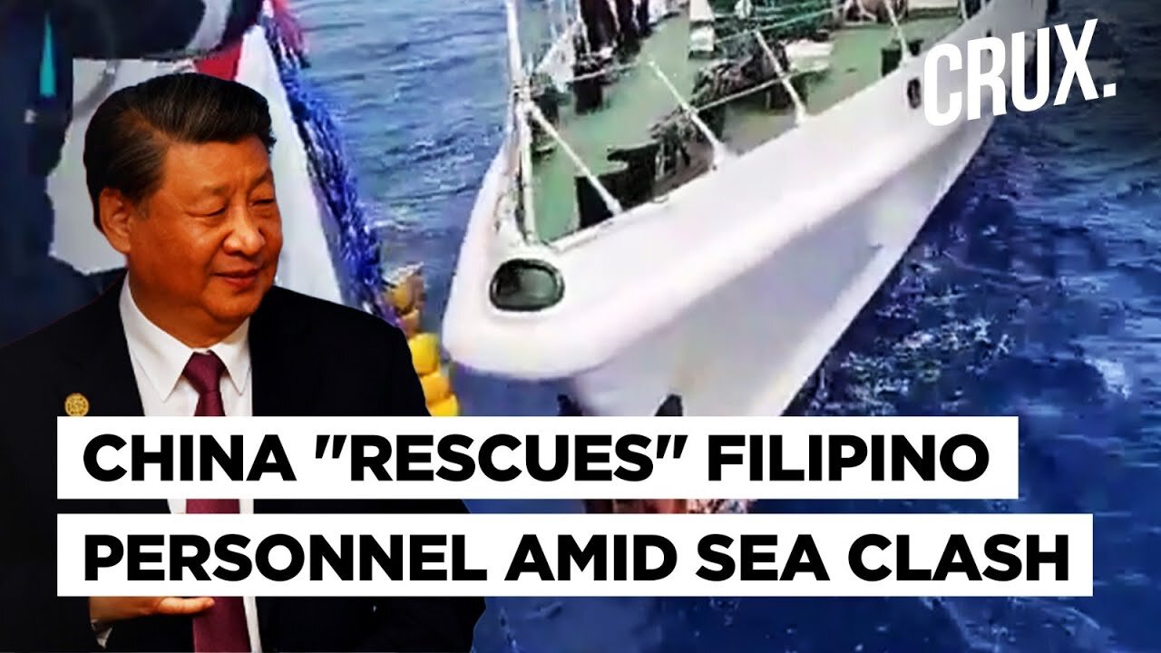 China “Rams, Fires Water Cannons” At Philippine Vessel | Beijing Slams “Deliberate” Accident In Sea