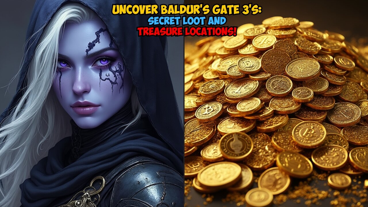 Uncover Baldur's Gate 3's SECRET LOOT and TREASURE Locations! #baldursgate3game