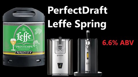 PerfectDraft Pro Leffe Spring 6.6% ABV Lentebier Biere de Printemps 2023 release