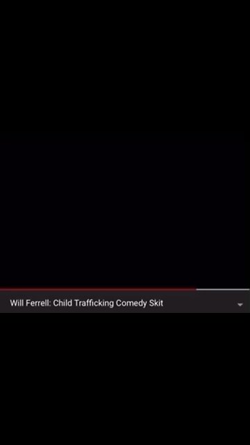 Will Ferrell: Child Trafficking Comedy Skit