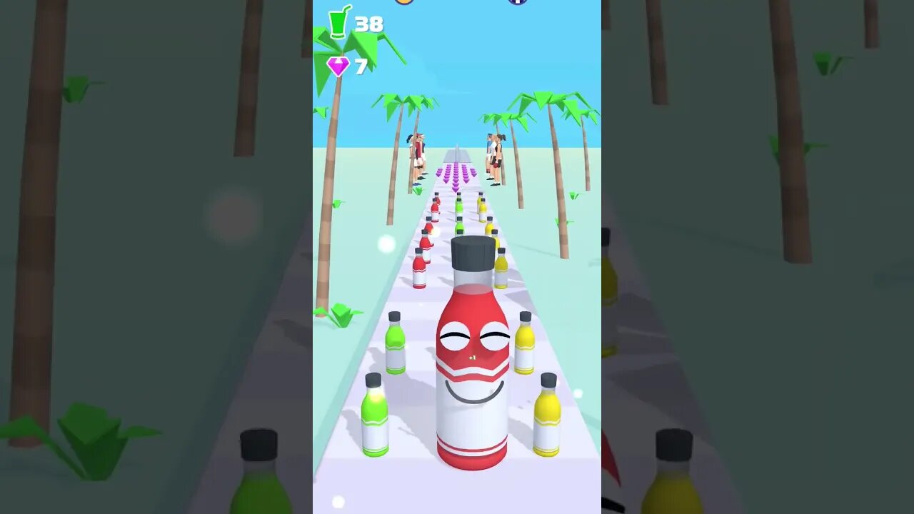 Juyce Run Gameplay 🐸🌺🍄🏵️🦀 #shorts #gamesios #gamesandroid #gaming #walkthrough