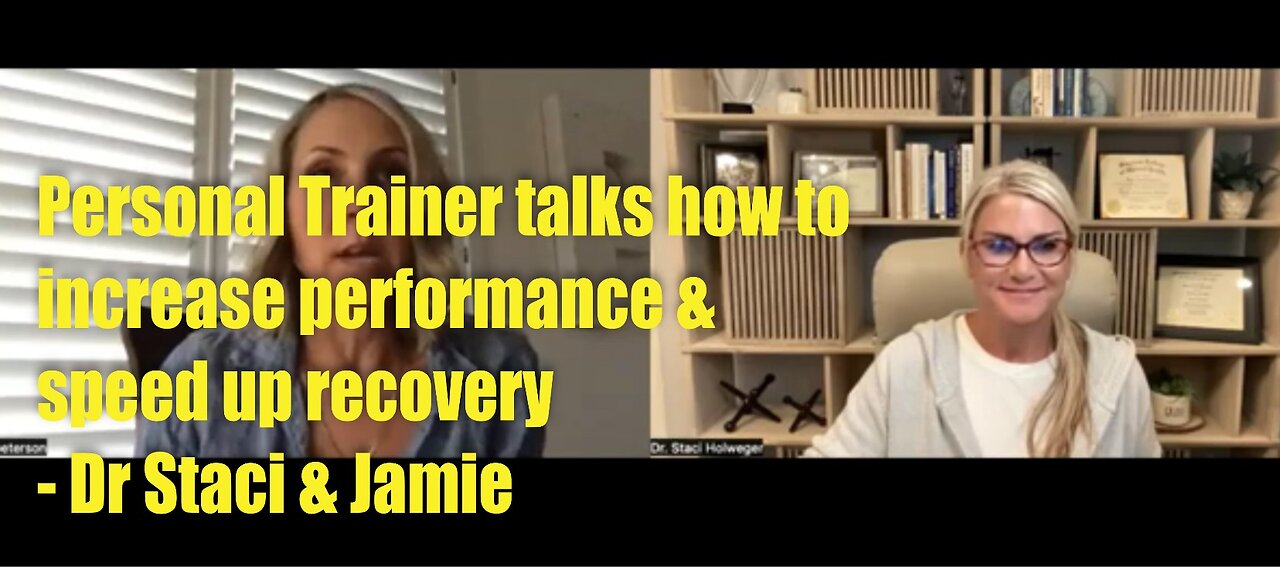 Personal Trainer talks how to Increase Performance & Speed up Recovery – Dr Staci & Jamie