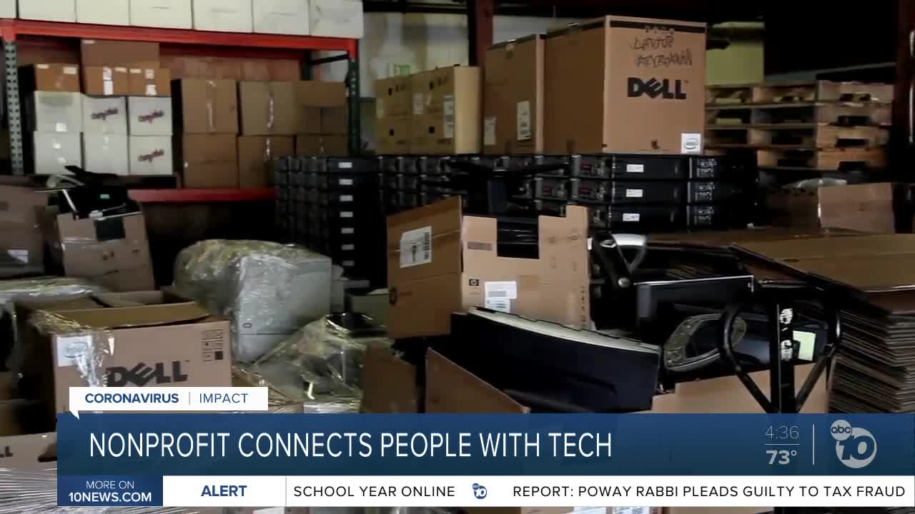 Non profit connects San Diegans with computers