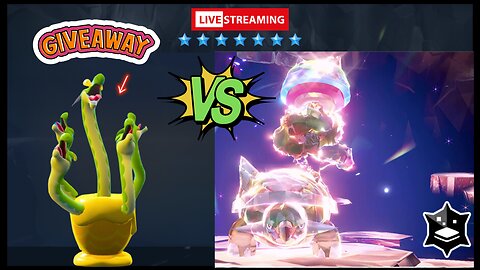 LIVE! 7 Star TORTERRA Tera Raid in Pokemon Scarlet and Violet and giveaway for shiny hydrapple